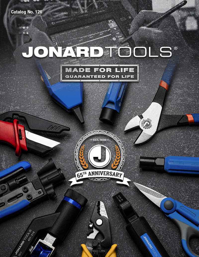 Jonard Tools Full Catalog #126 Front Cover 2024