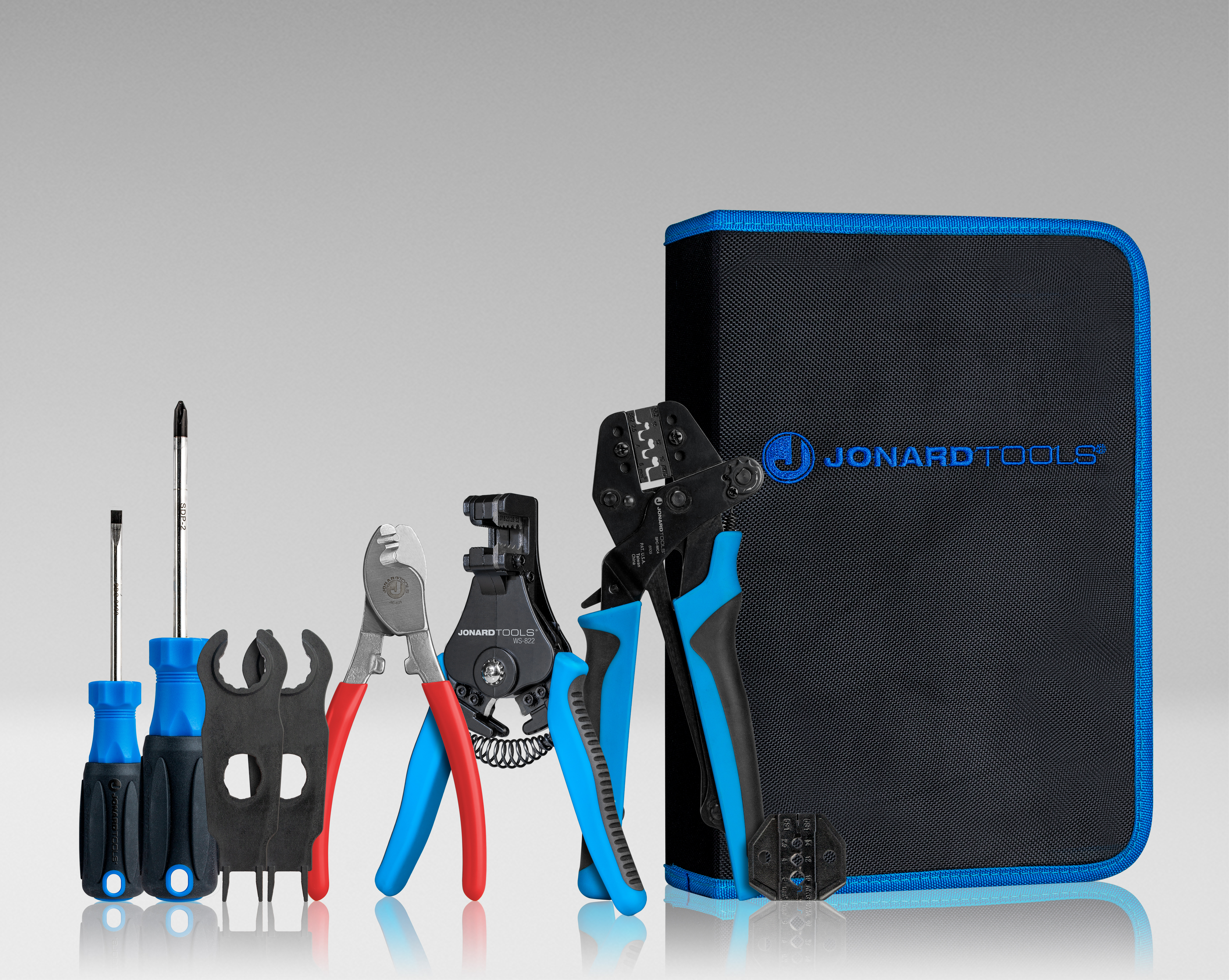 Solar Panel MC3 & MC4 Crimping Tool Kit | Jonard