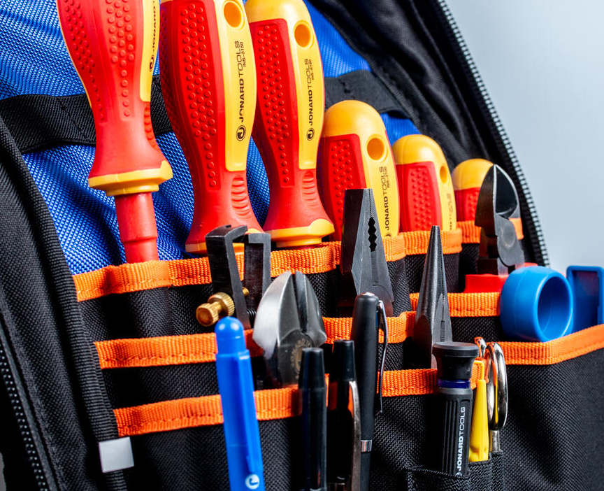 Jonard Tools tool bag for electricians