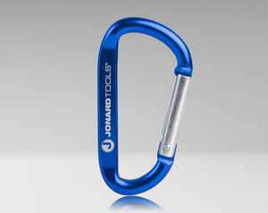 Carabiner Keychain (Blue) - Pack of 10