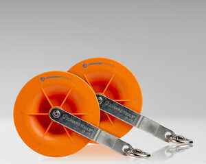 Pulley for Low Voltage Electrical, Network, &amp; COAX Cables (2 pack)