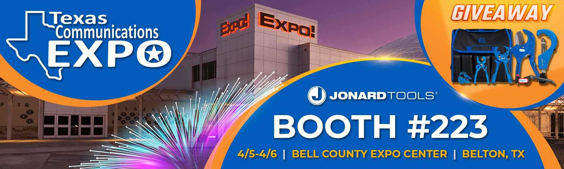TCEI Texas Communications Expo 2023 Jonard Tools