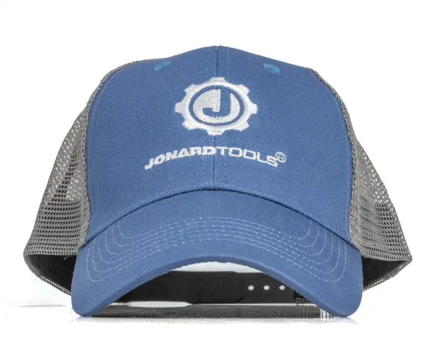 MKT-TRKHAT-B - Hat (Blue & Gray)