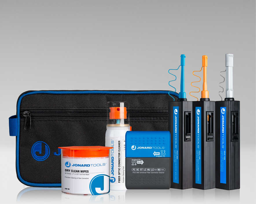 Fiber Optic Cleaning Kit+ | Jonard Tools