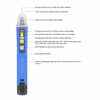 VT-1100 - Non-Contact Dual Range Voltage Detector Pen, 24-1000VAC & 90-1000VAC W/LED Flashlight