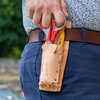 H-45 - Leather 2 Pocket Tool Pouch