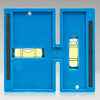 WTL-12 - Wall Box Template & Level for Non-Metallic Boxes, 1-Gang and 2-Gang