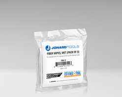 Jonard Tools FW-5 Fiber Wipes, Wet (Pack of 5)