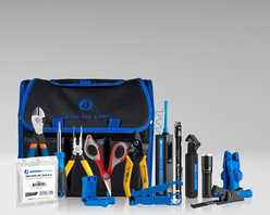 Jonard Tools TK-150 Fiber Prep Kit with Connector Cleaner, Fiber Cleaver, &amp; Visual Fault Locator