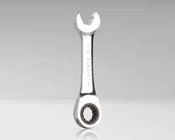 ASWS-R716 - Ratcheting Speed Wrench Stubby, 7/16&quot;